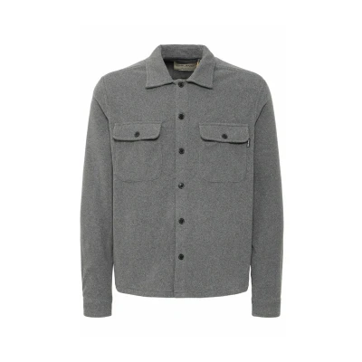 Abbildung von Blend Bhshirt Fleecejacke, Herren, Größe: XXL, Charcoal mix