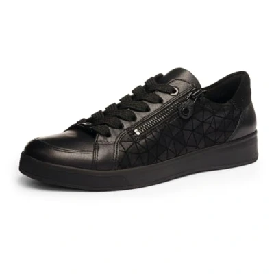 Abbildung von ara Damen ROM Sneaker, SCHWARZ,SCHWARZ/SCHWARZ, 37.5 EU