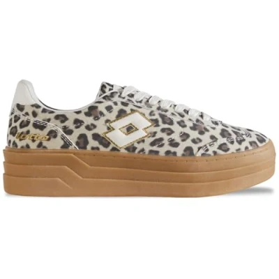 Abbildung von Lotto Damen STACKY AN Women Sneaker, Leo/Offwhite, 41 EU