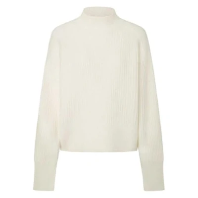 Abbildung von Pepe Jeans IRMA Perkins Strickpullover, Damen, Größe: Medium, Mousse white