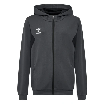 Abbildung von Hummel Hmlauthentic PL ZIP Hoodie Trainingsjacke für Kinder, Größe: 116, Asphalt