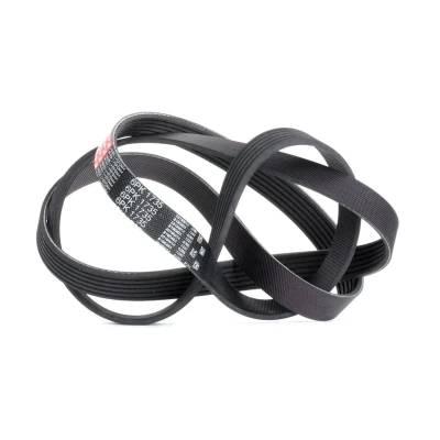 Abbildung von GATES 6PK1735 Keilrippenriemen 1735 6 Polyester, EPDM (Ethylen Propylen Dien Kautschuk) RoadMax Value Line VOLKSWAGEN: Polo V Hatchback, Golf 5