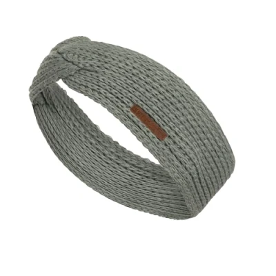 Abbildung von Knit Factory Joy Stirnband Gestricktes Damen Haarband Ohrenwärmer mit Wolle Hochwertige Qualität Urban Green