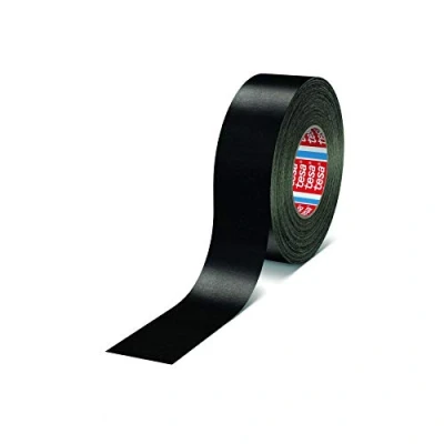 Abbildung von tesa band 4651 Premium leistungsstarkes Gewebeband versch. Breiten und Farben (9 mm x 50 m, schwarz)