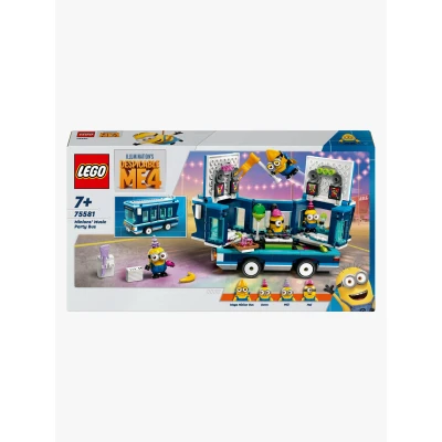Abbildung von LEGO Despicable Me 75581 Minions und der Party Bus