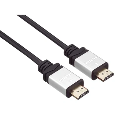 Abbildung von PremiumCord 4K High Speed ​​HDMI Kabel 10 m, Kompatibel mit Video 2160p, FULL HD 1080p, Deep Color, 3D, ARC, HDR, 10,2Gbps, vergoldete Anschlüsse, schwarz, kphdmg10