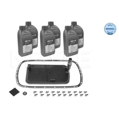 Abbildung von MEYLE 300 135 0401 Teilesatz, Ölwechsel Automatikgetriebe mit Zubehör Ölmenge für Standardölwechsel ORIGINAL Quality BMW: X5