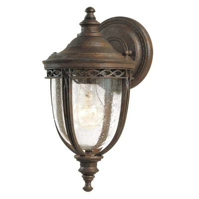 Abbildung von Feiss FE EB2 S BRB Wandleuchte English Bridle 1xE27 H:32 L:19 B:16,5 IP44