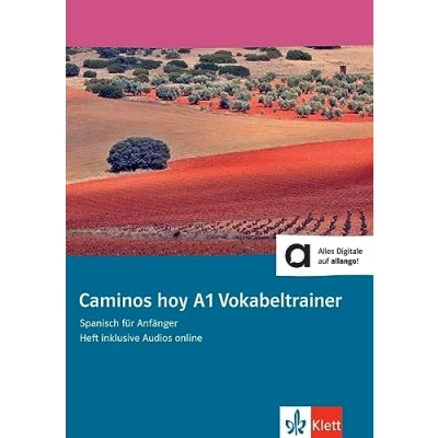 Abbildung von Caminos hoy A1: Spanisch für Anfänger. Vokabeltrainer, Heft inklusive Audios