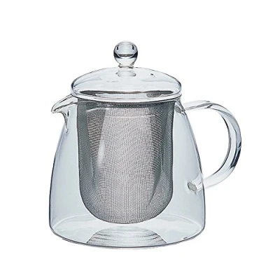 Abbildung von HARIO Teekanne, Glas, weiß, 4 Cup