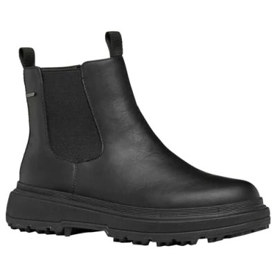 Abbildung von Geox D Lamidie GRIP ABX Stiefelette, Damen, Größe: 40, Black Leder und textil