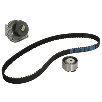 Abbildung von HEPU PK10581 Wasserpumpe + Zahnriemensatz 129 FIAT: Panda II Hatchback, 500 Punto LANCIA: Ypsilon