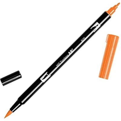 Abbildung von Tombow ABT 925 Fasermaler Dual Brush Pen mit zwei Spitzen, scarlet