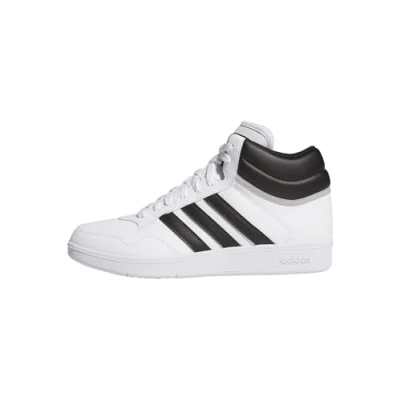 Abbildung von adidas Unisex Hoops 4.0 MID Shoes Schuhe, Cloud White/Core Black/Grey Two, 44 EU