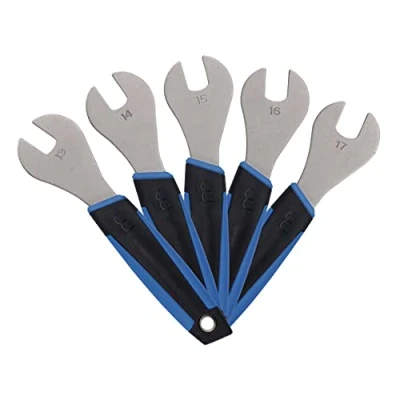 Abbildung von Bbb Unisex Btl 25s Coneset Konusschlüssel satz Für Fahrräder (größen 13/14/15/16/17), black/Blue, M