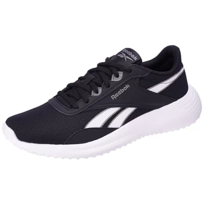 Abbildung von Reebok LITE 4 Laufschuh Stabilität, Herren, Größe: 44, Black white grey Schuhe