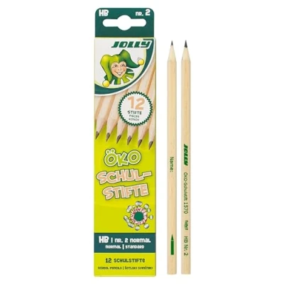 Abbildung von JOLLY Öko Schulstift HB. Vorratspackung, 12 Stück, öko hb
