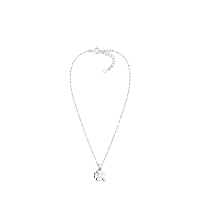 Abbildung von Sofia Milani Damen Halskette 925 Silber mit Zirkonia Steinen Blumen Anhänger N0766