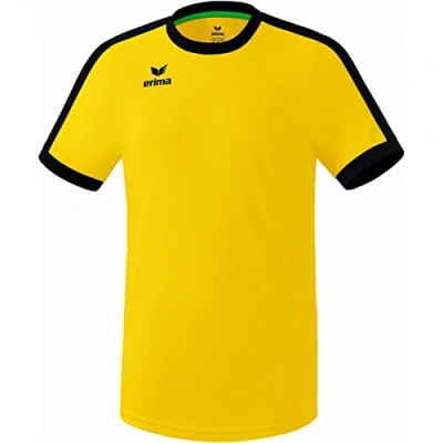 Abbildung von Erima Retro STAR Sport Tshirt, Herren, Größe: Small, Gelb schwarz