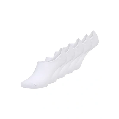 Abbildung von Jack &amp; Jones Jacbasic Multi Short SOCK 5 PACK Füßlinge, Herren, Größe: One Size, White