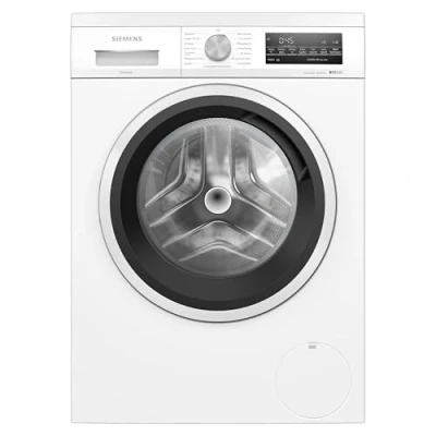 Abbildung von Siemens WU14UT42, iQ500 Waschmaschine, 9kg, 1400 UpM, Unterbaufähig, Extra stromsparend und leise, varioSpeed für kürzere Programme, LED Display, Outdoor Programm, Nachlegefunktion, aquaStop