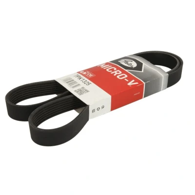 Abbildung von GATES 7PK1325 Keilrippenriemen 1325 7 Polyester, EPDM (Ethylen Propylen Dien Kautschuk) RoadMax Value Line VOLKSWAGEN: TRANSPORTER 4 Bus