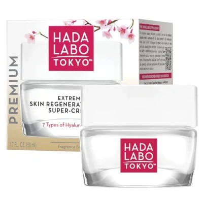 Abbildung von Hada Labo Tokyo Premium Nachtcreme Anti aging Moisturizer face mit hyaluronic acid