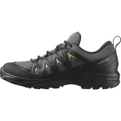 Abbildung von Salomon Herren X Braze Gore tex Hiking Shoe, Magnet Black Gray Green, 46 EU