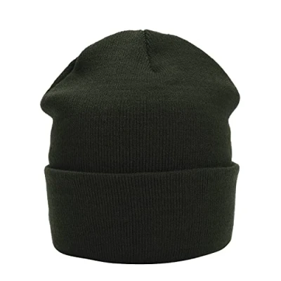 Abbildung von MASADA Damen und Herren Beanie Winter Mütze Olive