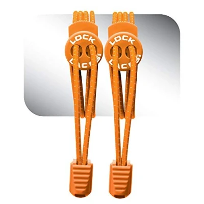 Abbildung von LOCK LACES elastische selbstbindende Schnürsenkel: Schnellschnürsystem für Kinder, Athleten, Erwachsene &amp; Senioren Keine Schuhe binden erforderlich Komfort Fit fester Halt in Einheitsgröße