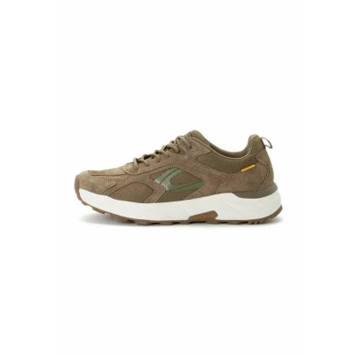 Abbildung von camel active Sneaker MIT Griffiger Sohle low, Herren, Größe: 45, Khaki Schuhe