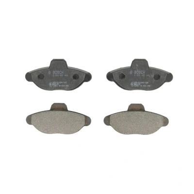 Abbildung von BOSCH 0 986 460 968 Bremsbelagsatz Low Metallic mit Anti Quietsch Blech FIAT: Cinquecento Box Body / Hatchback,