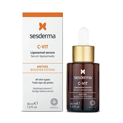 Abbildung von Sesderma C VIT Liposomales Serum Strahlende Haut Antioxidatives Erste Anzeichen der Hautalterung Pigmentierung Vitamin für das Gesicht Professionelle Hautpflege 30 ml