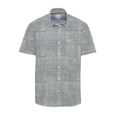 Abbildung von camel active Kariertes Kurzarm Hemd, Herren, Größe: Medium, Pale mint