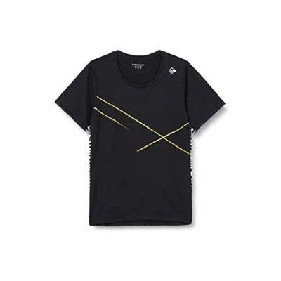 Abbildung von Dunlop Damen Sport Tennis T Shirt Performance Line, Game Tee 1, Schwarz