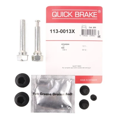 Abbildung von QUICK BRAKE 113 0013X Führungshülsensatz, Bremssattel HYUNDAI: i30 II Hatchback, i40 Estate, Saloon, KIA: cee‘d Sportswagon