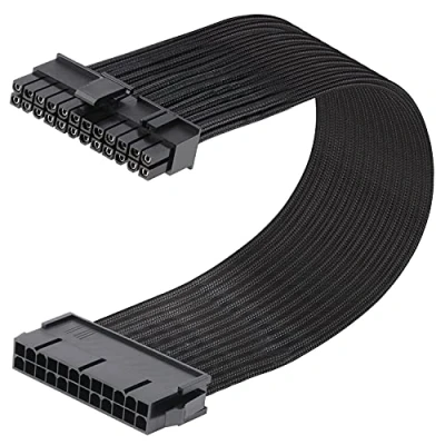Abbildung von J&amp;D ATX 24 Pin Motherboard Stromverlängerungskabel, Männlich auf Weiblich 30cm
