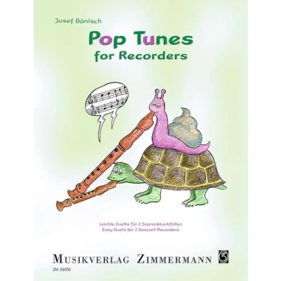 Abbildung von Pop Tunes for Recorders: Leichte Duette. 2 Sopran Blockflöten.