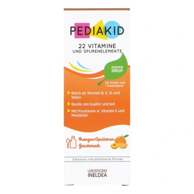 Abbildung von Pediakid 22 Vitamines Sirup