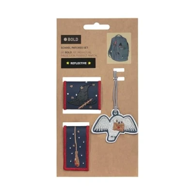 Abbildung von LÄSSIG BOLD Anhänger und Patches Set (2 Stk.) mit Druckknopf/BOLD Match School Witchery