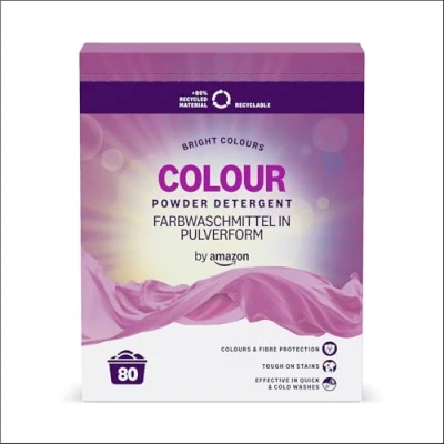 Abbildung von by Amazon Color Waschpulver, 4,8kg, 80 Waschladungen