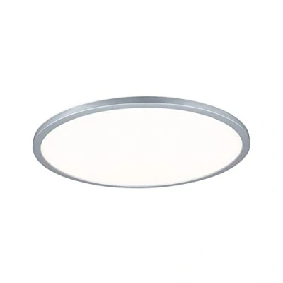 Abbildung von Paulmann 70992 LED Panel Atria Shine 420mm 3 Step Dim rund incl. 1x22 W dimmbar Warmweiß Chrom matt Lichtpanel Kunststoff Deckenpanel 3000 K