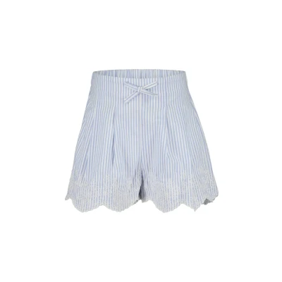 Abbildung von Blue Seven Basics Shorts für Kinder, Größe: 122, hl blau
