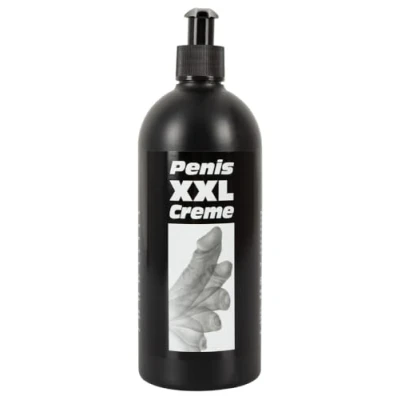 Abbildung von Penis XXL Massage Creme intensive Massagecreme für Männer, zur Pflege vor und nach dem Sex, wasserlöslich abwaschbar, vegan, 500 ml