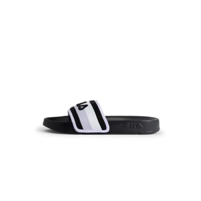 Abbildung von Fila Morro BAY Stripes WMN Pantolette flach, Damen, Größe: 39, Black thistle Textil