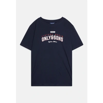 Abbildung von ONLY &amp; SONS junior Osjlenny LIFE Vintage TEE Tshirt print für Kinder, Größe: 122/128, Navy blazer