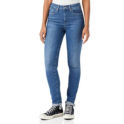 Abbildung von Levi&#039;s 721 HIGH RISE Skinny Jeans Fit Med indigo, Damen, Größe: 25x32, indigo