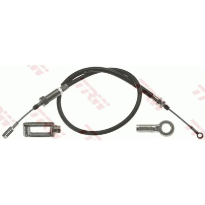 Abbildung von TRW GCH386 Handbremsseil 1137, 842 Trommelbremse FIAT: Ducato II Van, Platform/Chassis