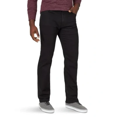 Abbildung von Wrangler Authentics Herren Classic 5 Pocket Regular Fit Jeans, Black Flex, 44W / 32L