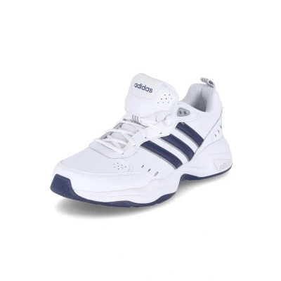 Abbildung von adidas Herren Strutter Shoes, Cloud White / Dark Blue Matte Silver, 39 1/3